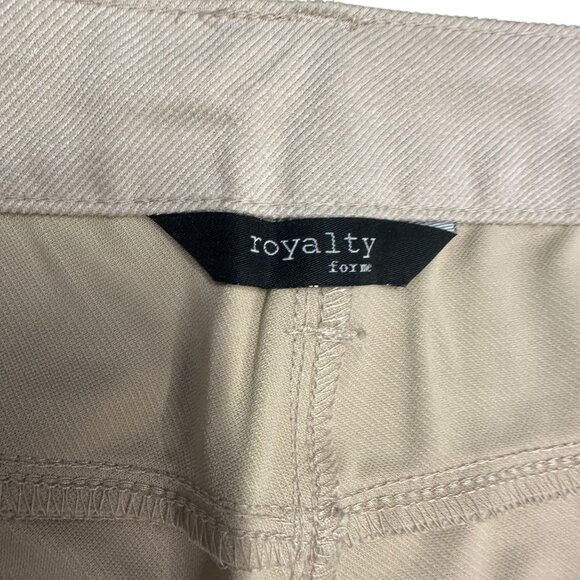 NWT Royalty For Me Womens 14 Signature Soft Stretch Pants Winter Stretchy Design - Picture 14 of 16